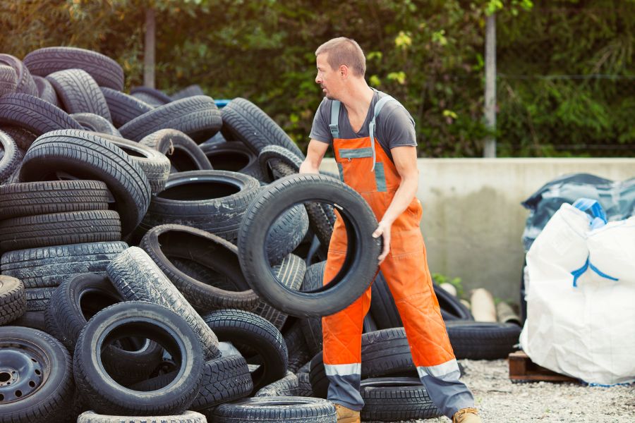 Reciclagem de pneus: como funciona e por que é importante